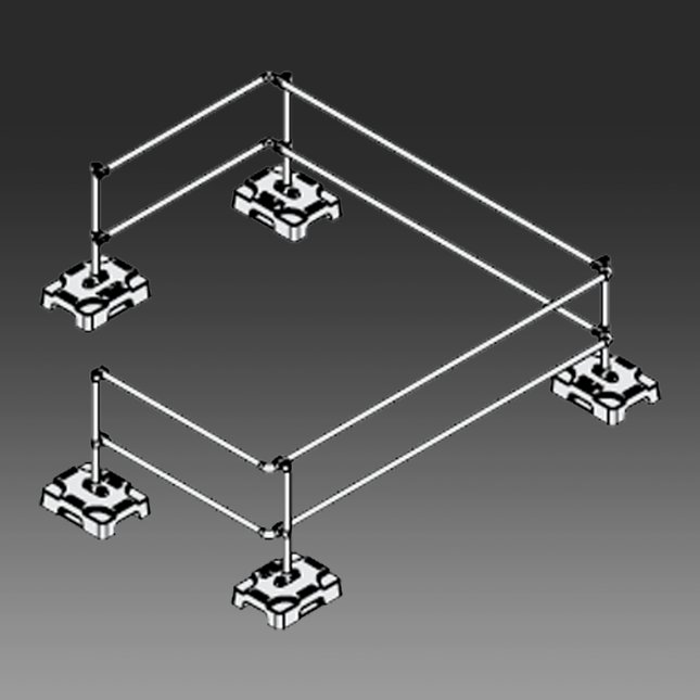 VSS Compact Corner Guardrail