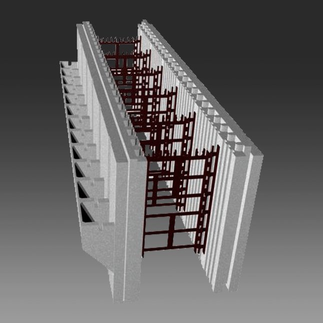 IZOBEST - Brick Ledge expanded polystyrene concrete form accessory